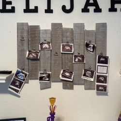 Wooden Photo Holder 