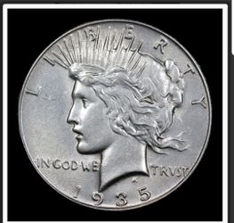 1935 P PEACE DOLLAR