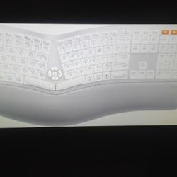 New Protoarc Ek01 Plus Ergonomic Keyboard Dual Bluetooth Multi Device Rechargeable 