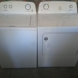 Amana Washer And Electric Dryer 