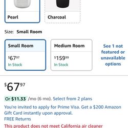 Instant HEPA Quiet Air Purifiers