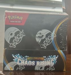 Unopened Pokémon Mega Evolution Chaos Rising Pack