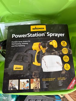 Power station sprayer and stainer