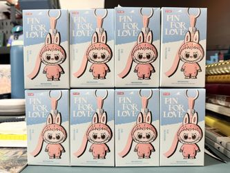 Unopened Authentic Labubu - Pin For Love N - Z Set