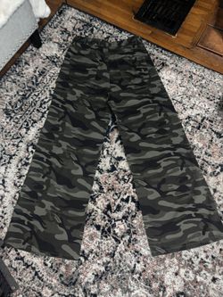 Brand New Wide Leg, Fatigue, Denim Jeans