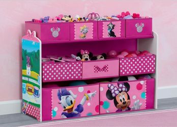 New: Disney Minnie Mouse Kids Toy Organizer