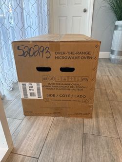 Over the range microwave