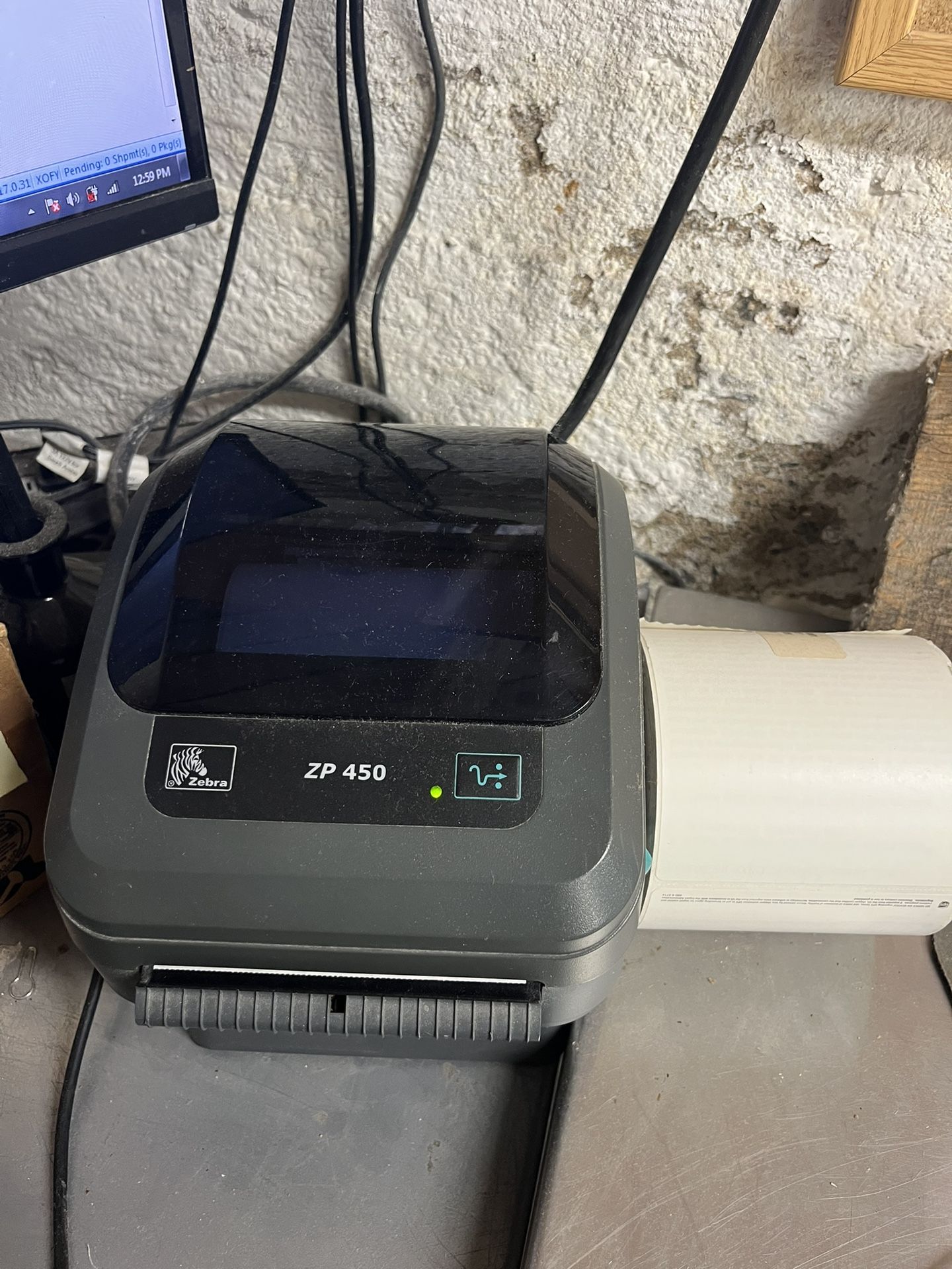 Thermal Label printer & 1 New Roll