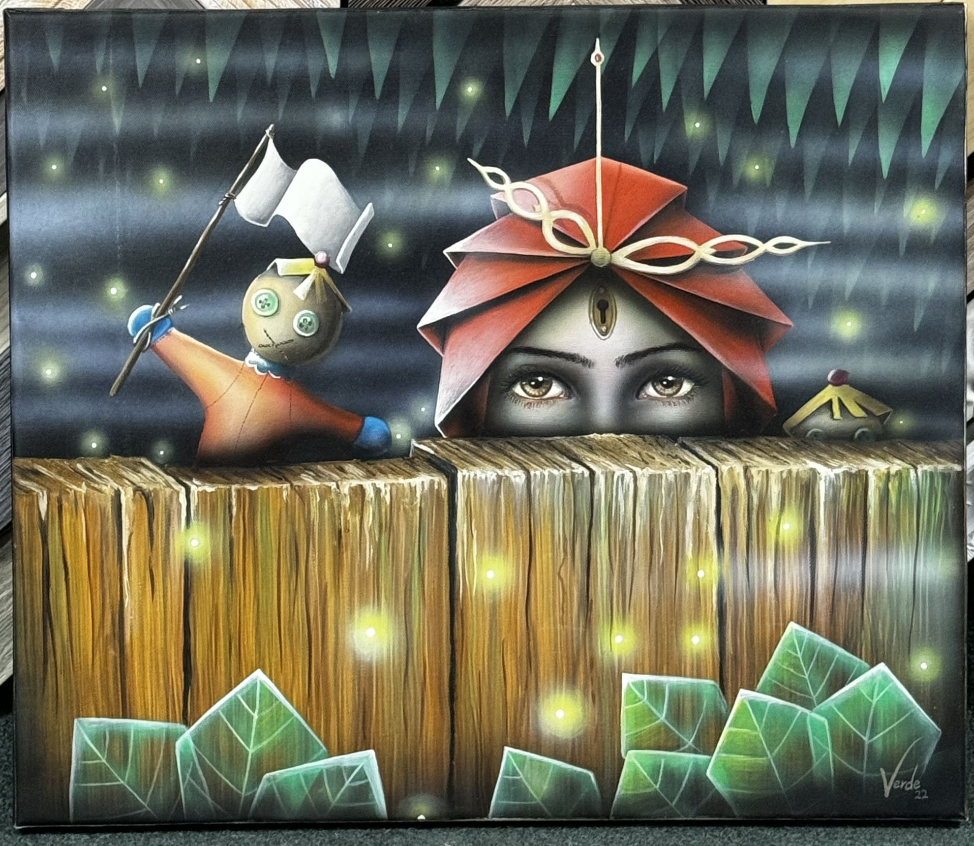 José Suárez Verde Painting