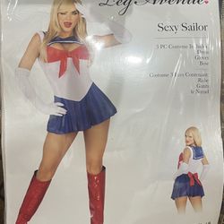 Sexy Sailor Halloween Costume 