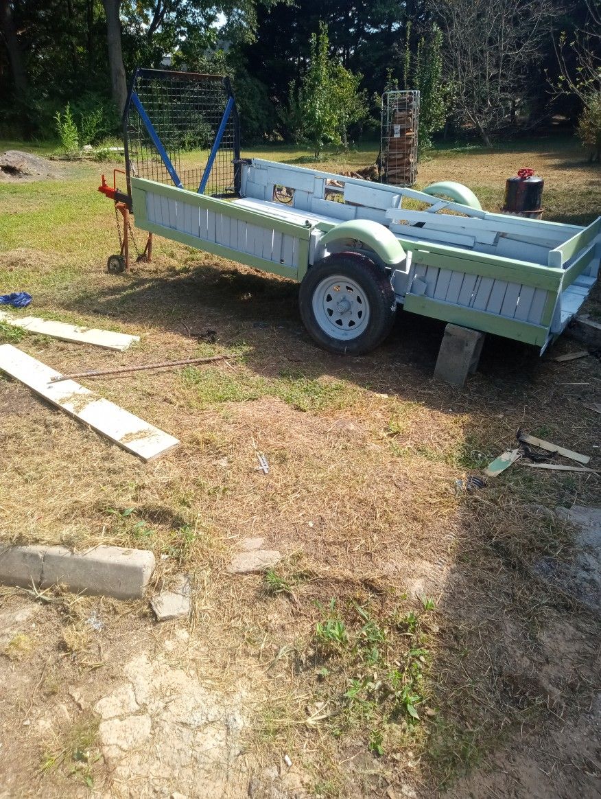 Single Axle Utility Trailer