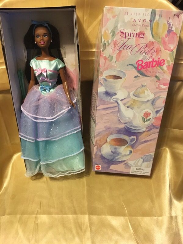 1997 Spring Tea Party Barbie Doll