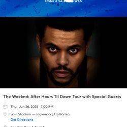 After Hours Til Dawn Tour