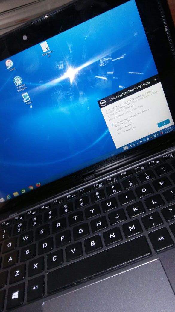 Dell laptop tablet