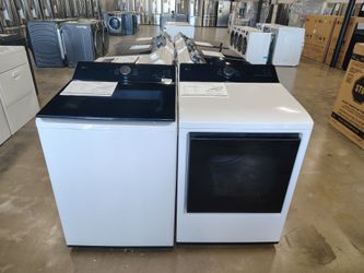 LG washer &LG electric dryer