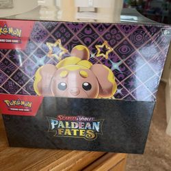 Paldean Fates Sticker Collection Sealed Case- 