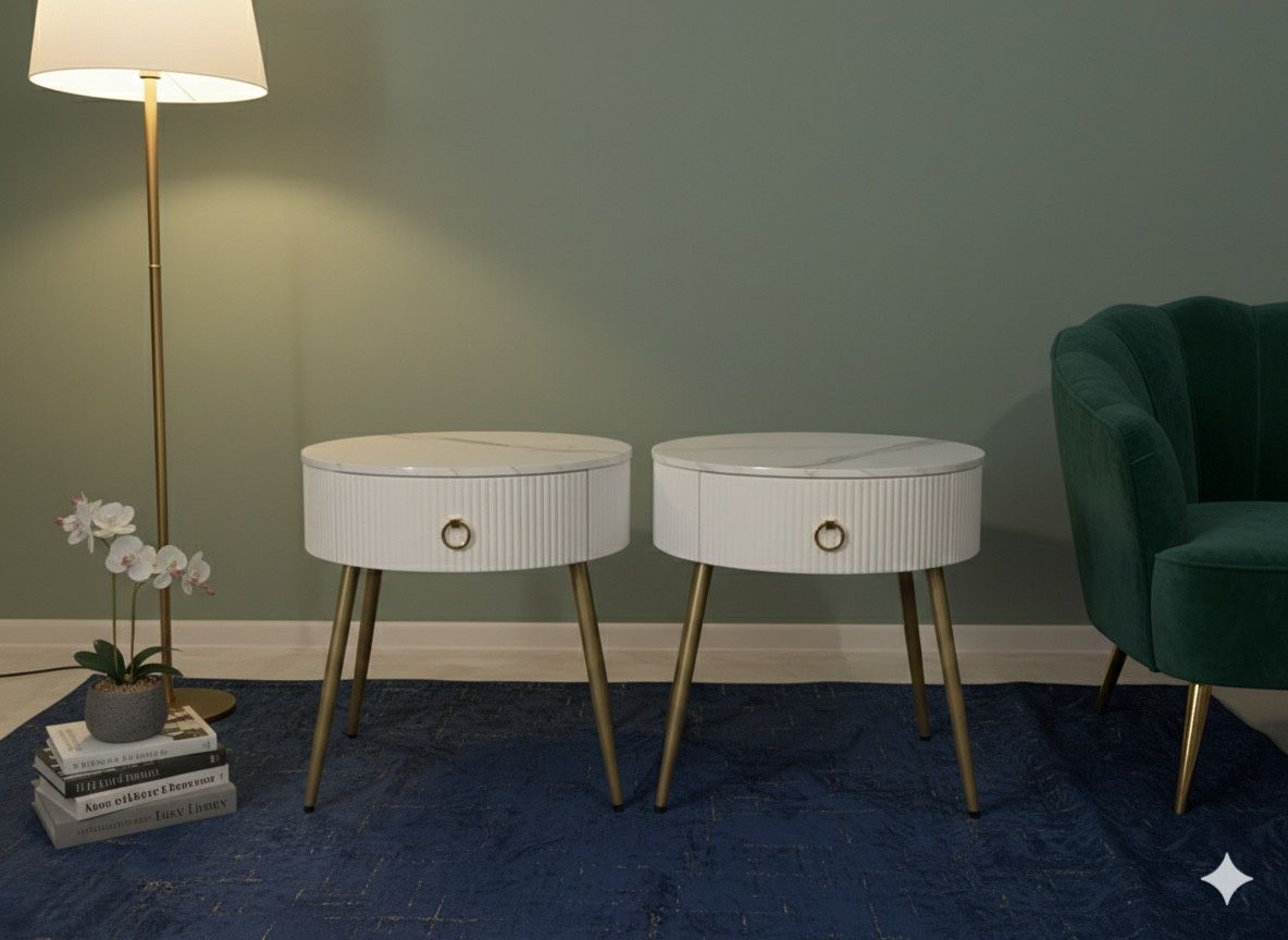 Marble End Tables