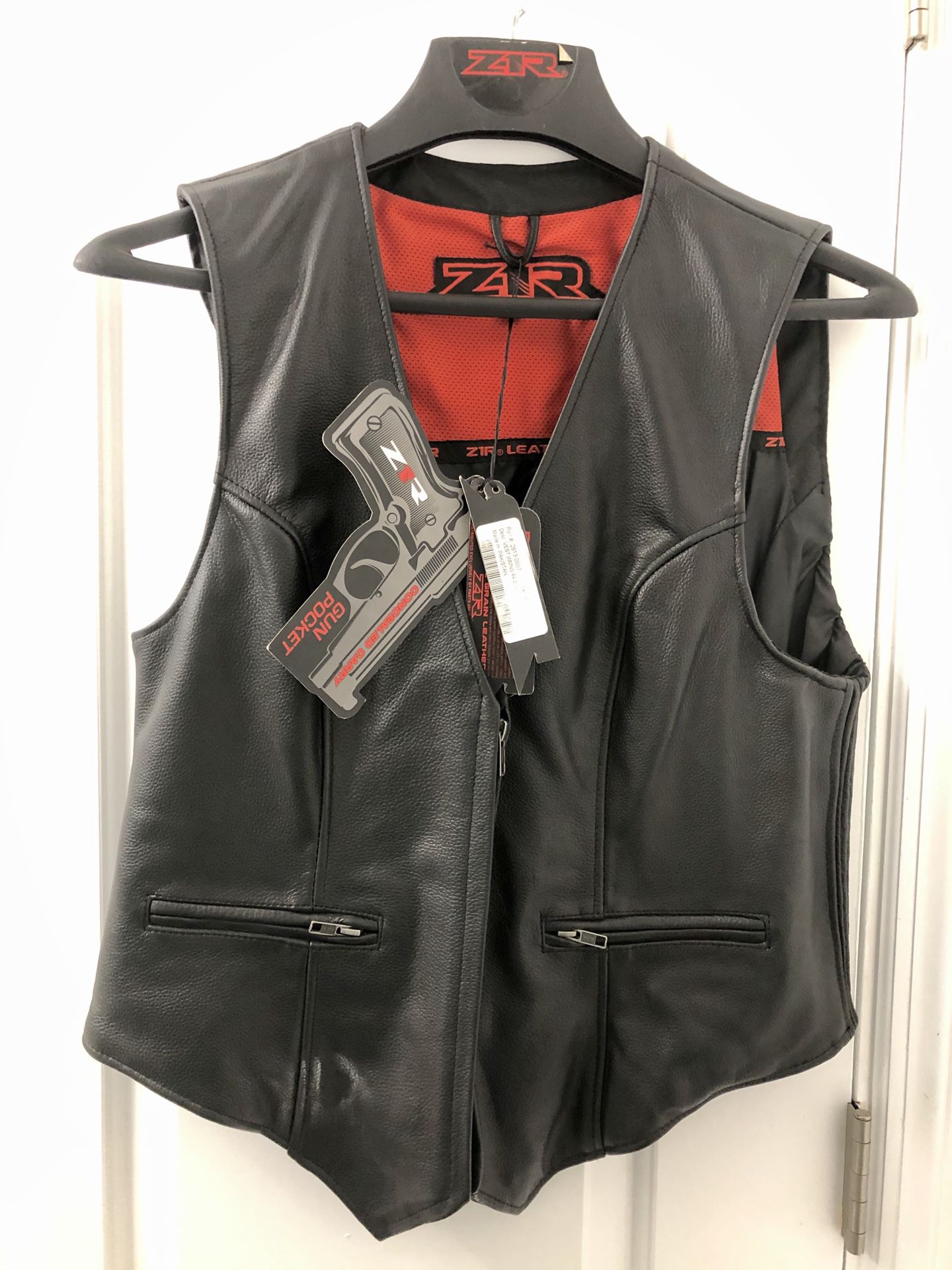 Z1R Leather Vest 