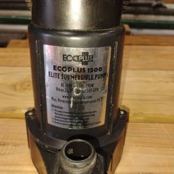 ECOPLUS 1500b Elite Water Pump