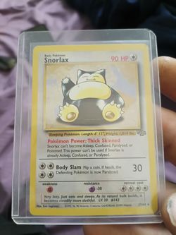 1999 Snorlax rare