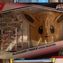 Prismatic Evolutions - Eevee Accessory Pouch Collection