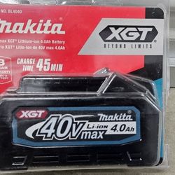 40V Makita Max XGT 4.0Ah Battery