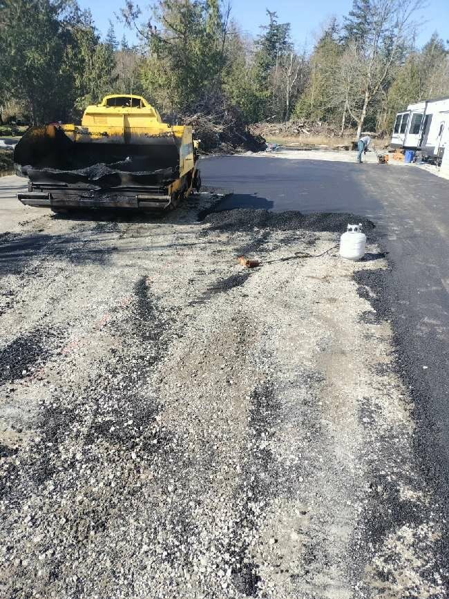Asphalt driveways
