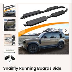 Running Boards Steps Land Rover