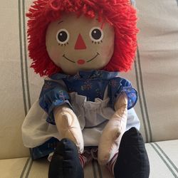 Hasbro Raggedy Ann Doll.