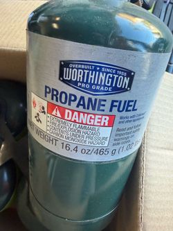 Propane Fuel Camping Cylinders (1lbs) 5x