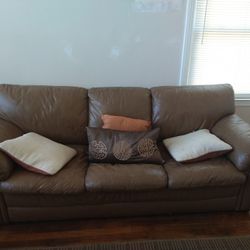 Leather Sofa 