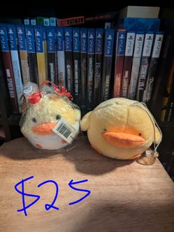 Piyo Piyo Duck Plush Toy Set of 2