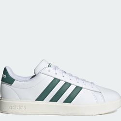 adidas men GRAND COURT 2.0 SHOES Green/White  Size 8.5 Men