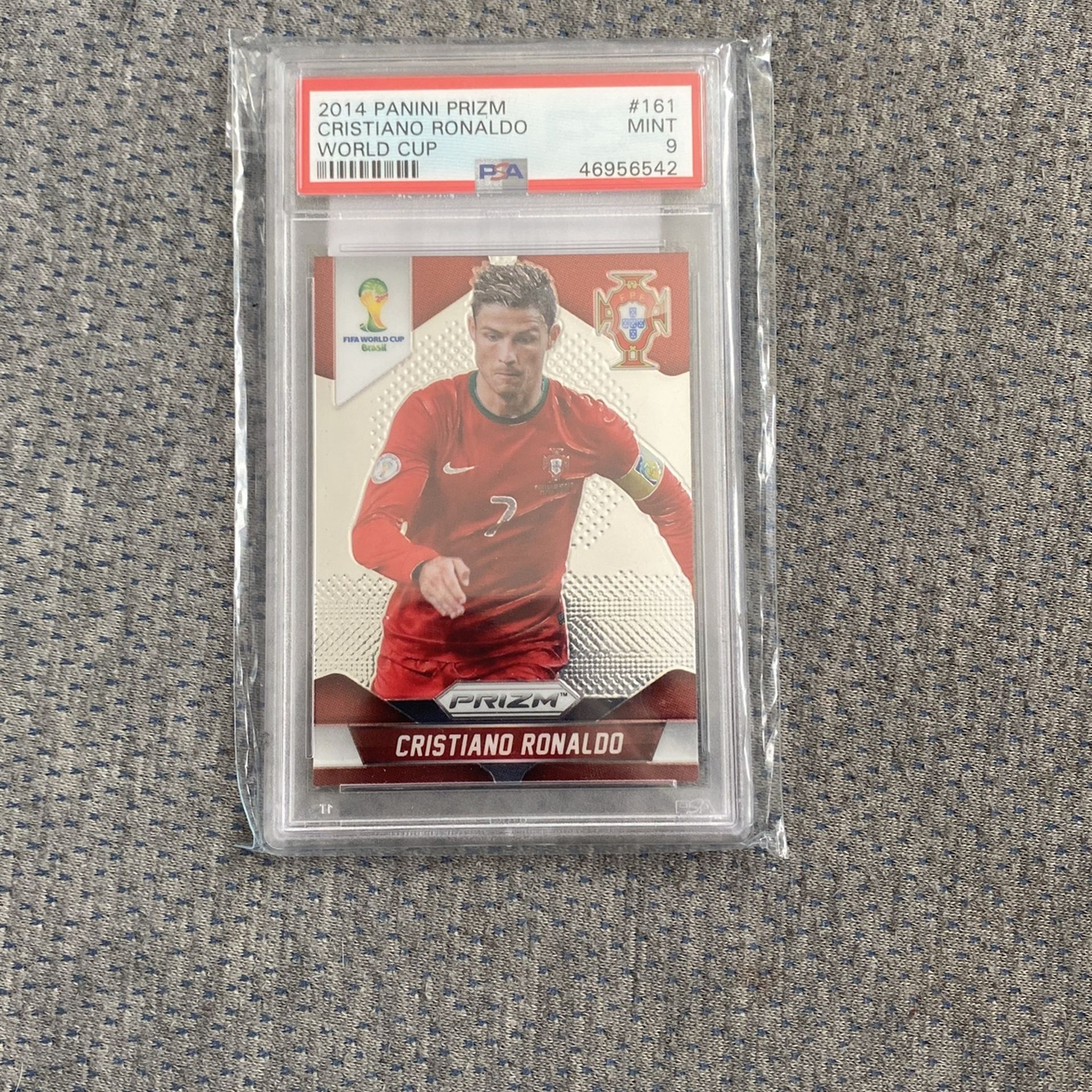 Cristiano Ronaldo 2014 Panini Prizm World Cup Cup Captains