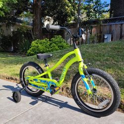 16" Electra Sprocket 1 Kids Bike Training Wheels