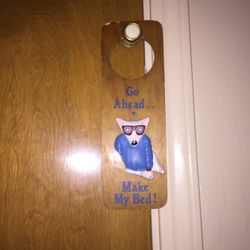 Vintage door knob decor