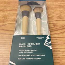 EcoTools Blush + Highlight Brush Duo