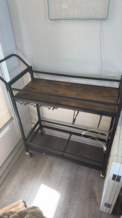 Rolling Bar Cart