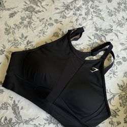 Gym shark Black Sports Bra