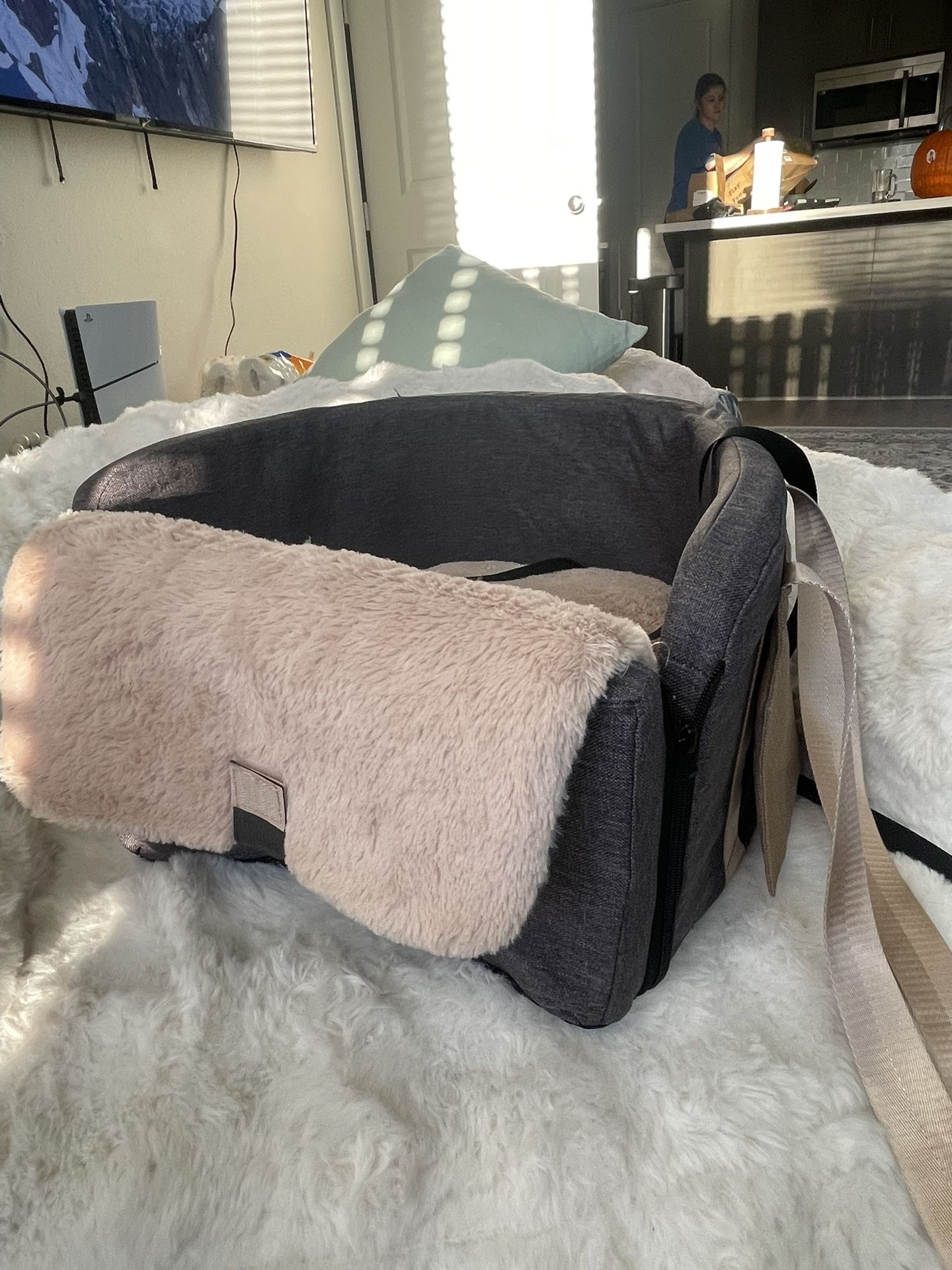 Large Console Dog Car Seat