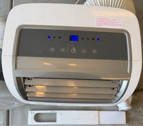 2- BLACK+DECKER Smart Portable Air Conditioner, 12,000 BTU, BPACT12WT, White 8,000 BTU SACC for Rooms up to 550 Sq. Ft
