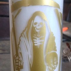 Santa Muerte Candle 