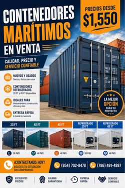 CONTAINERS FOR SALE