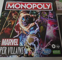 New Monopoly Marvel Super Villains Board Game