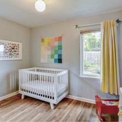 West Elm Fully Adjustable Wooden Crib 