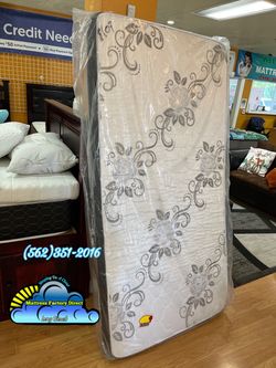 Twin deluxe mattress Colchon single individual Nuevo