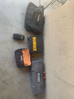 Mixed Tool Bags and Cases Lot 1st offer takes it