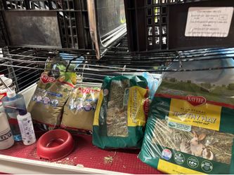 Rabbit/Guinea pig cage plus food and accessories