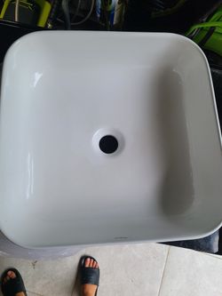 Ceramic Sink White