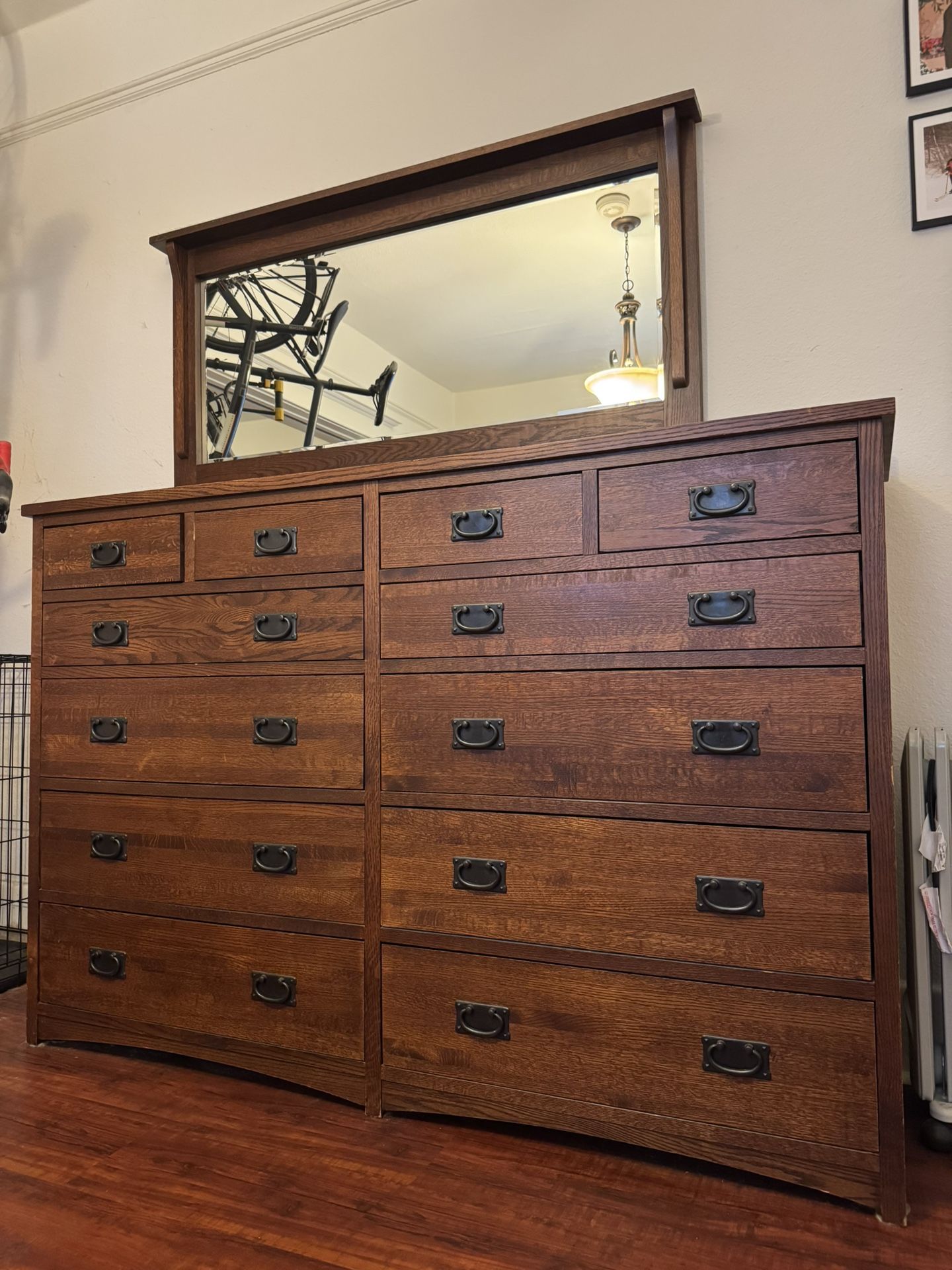 Villageois Mission Style Furniture Set